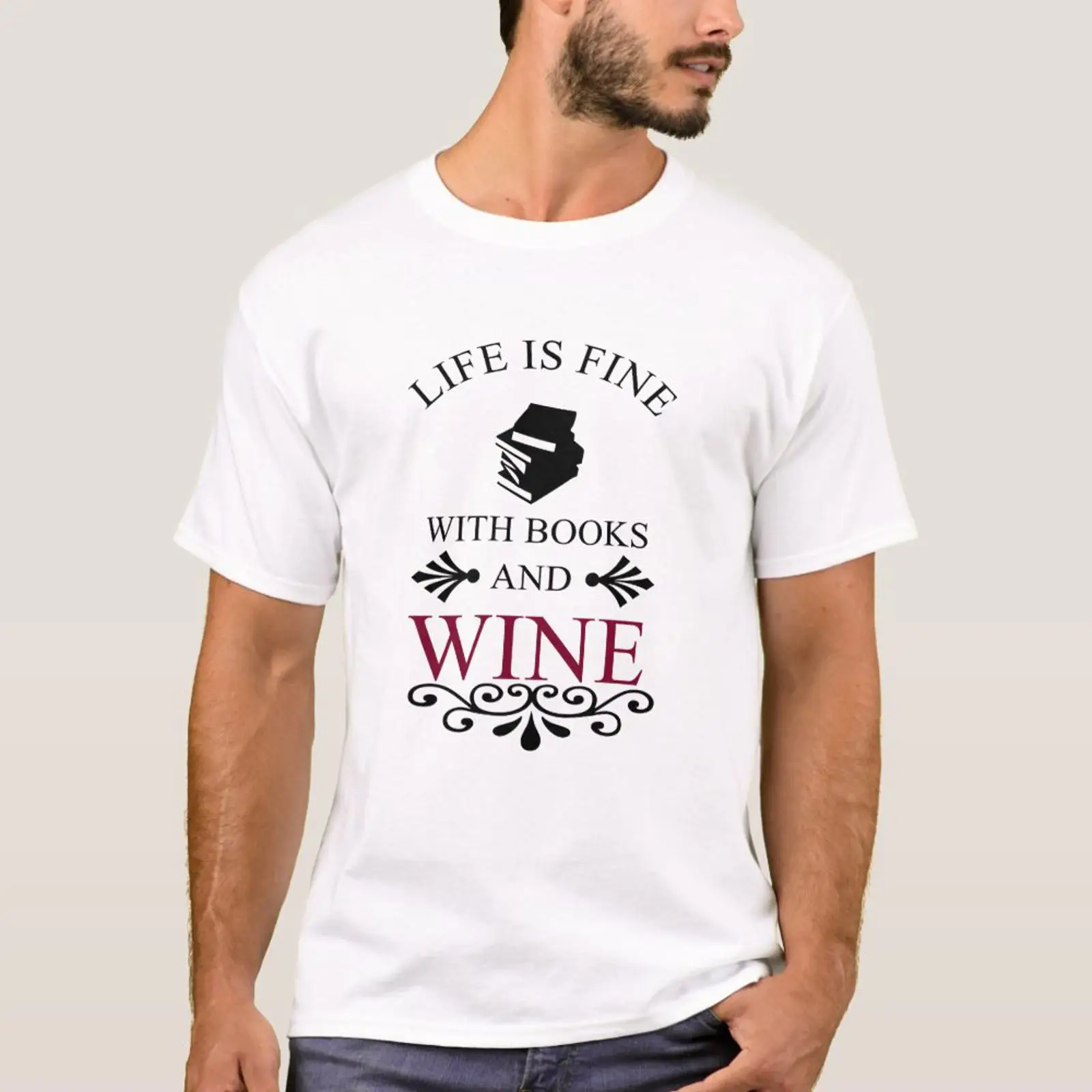 Vintage Fashion Quotes - grappig citaat voor boeken- en wijnliefhebbers