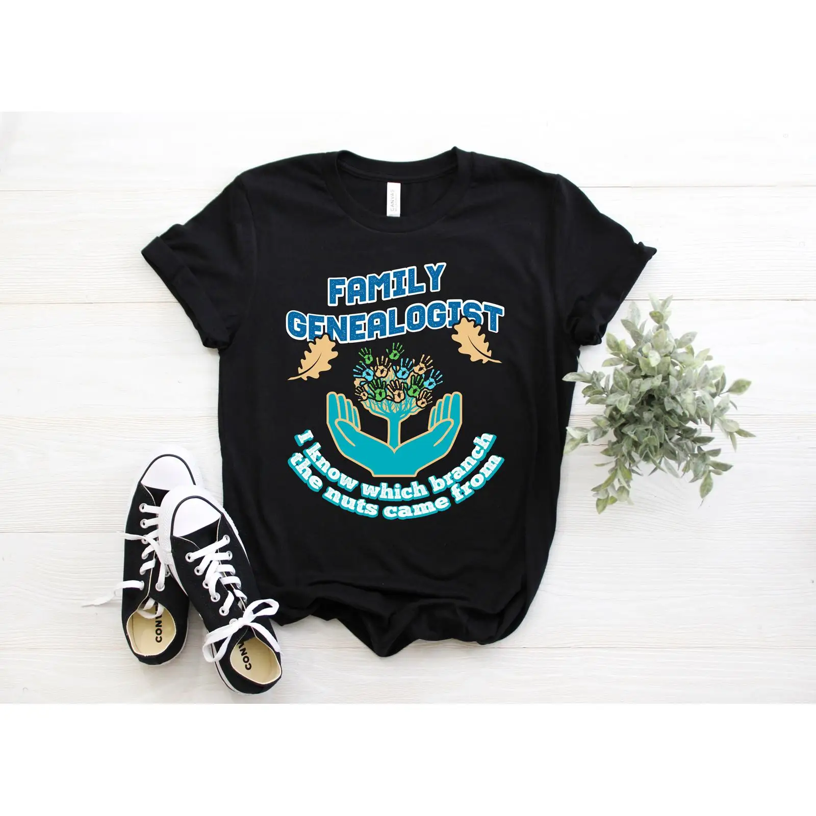 Vintage Fashion Research - Familiegenealogist Grappig Citaat Boom Stamboomliefhebber T-shirt