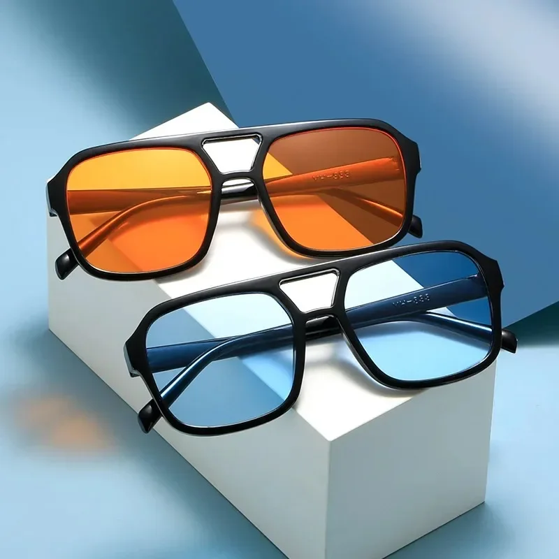 Vintage Fashion Enthusiasts - Nieuwe PC Frame Ronde Zonnebril Dames