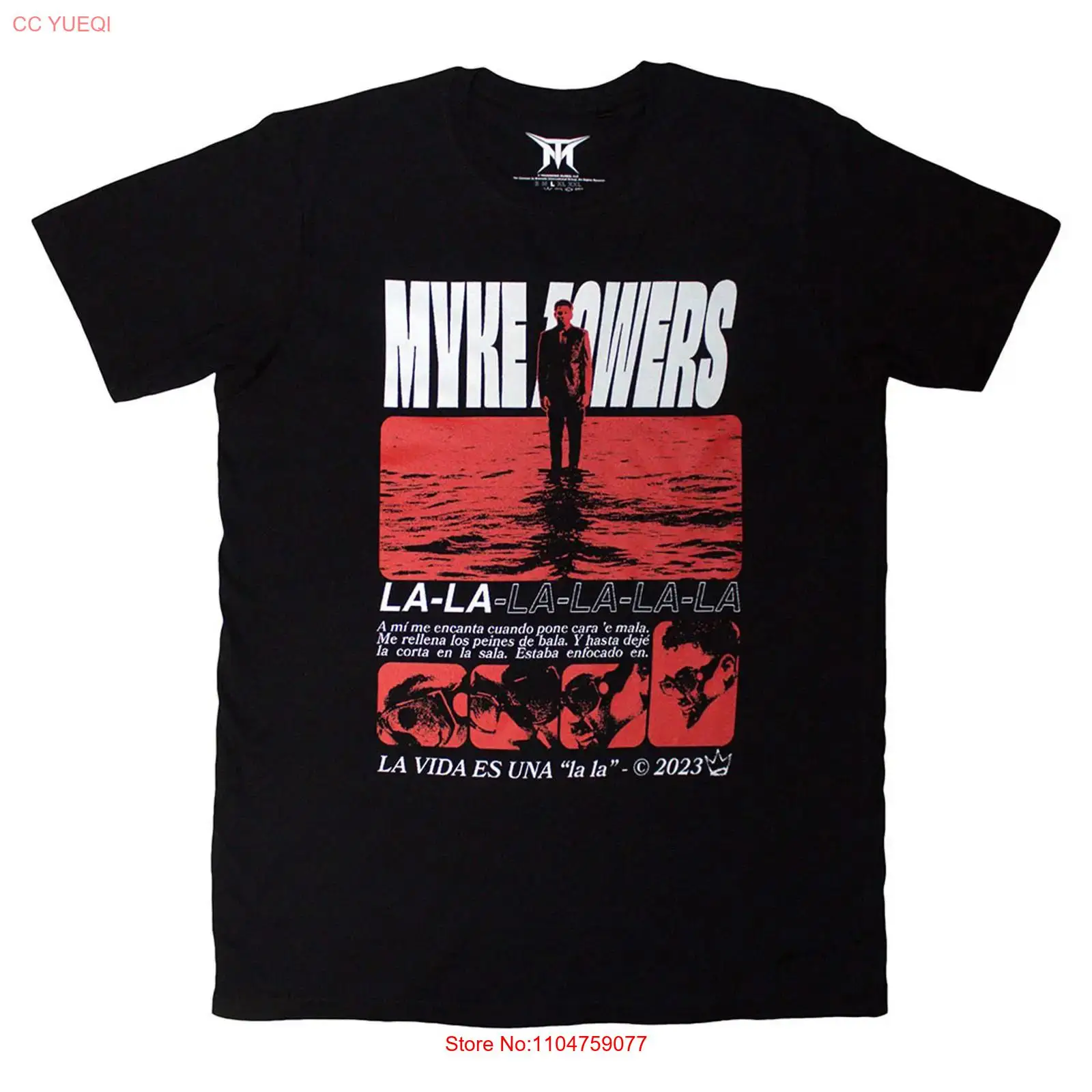 Vintage Fashion La - Myke Towers La Vida T-shirt vintage