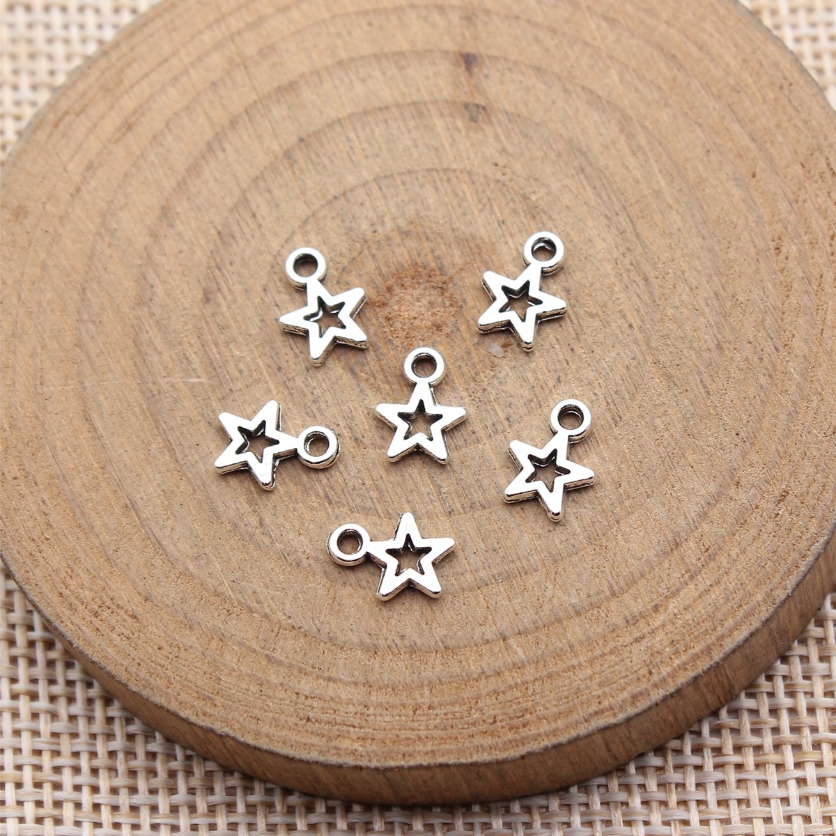 Vintage Fashion Stores - 80 stks 8.5x6.2mm (0.33x0.24 inch) Antiek