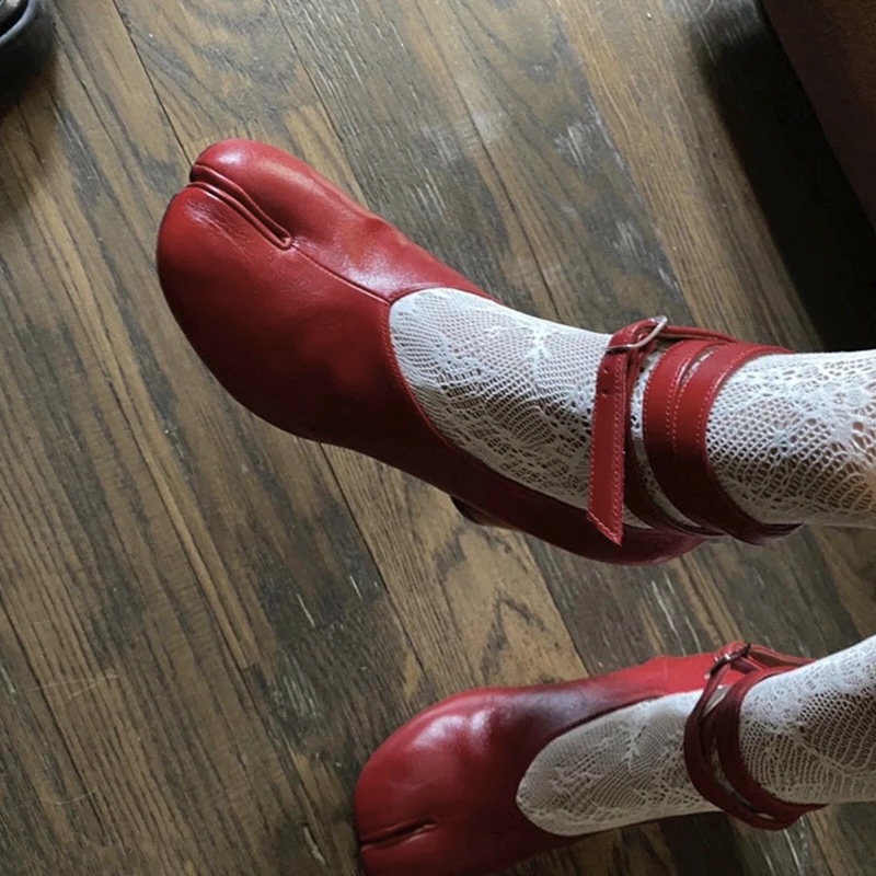 Vintage Fashion Dresses - 2026 Vintage Lente Mode Split Toe