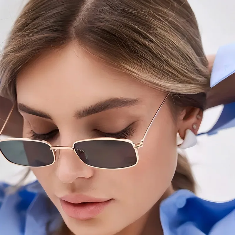 Nieuwe kleine vierkante zonneb - Vintage Fashion Enthusiasts recensie en prijs