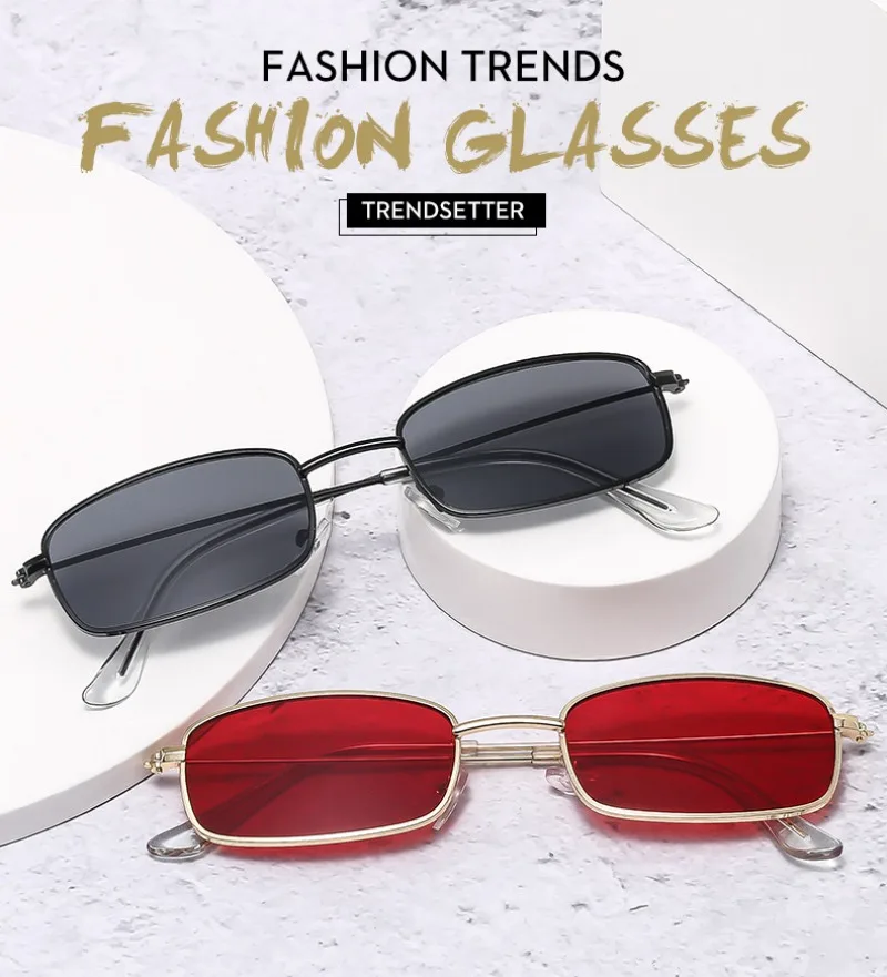 Nieuwe kleine vierkante zonneb - Vintage Fashion Enthusiasts recensie en prijs