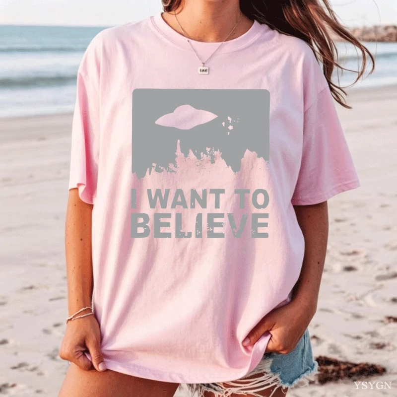Ik wil geloven Vintage Ufo For - Vintage Fashion Quotes recensie en prijs