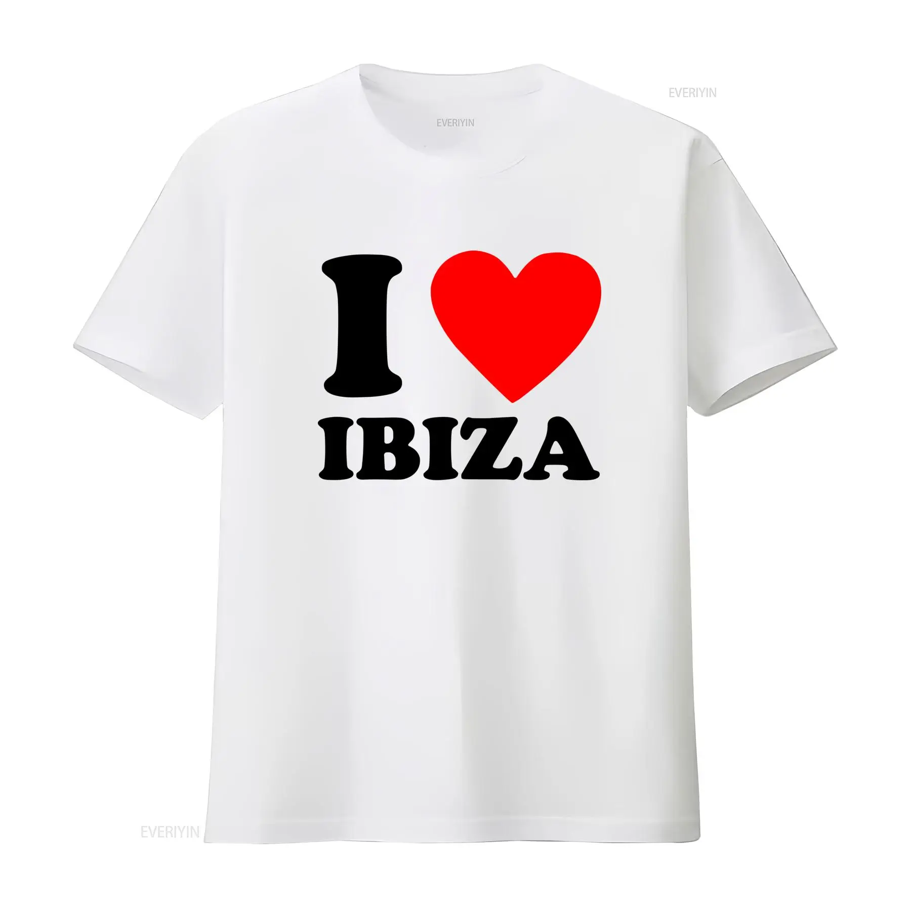 I Love Heart Ibiza Holiday T-s - Vintage Fashion Jersey recensie en prijs