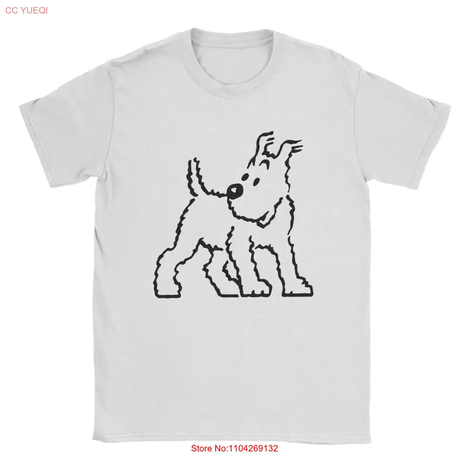 Snowy Dog Captain Haddock T-sh - Vintage Fashion Jersey recensie en prijs